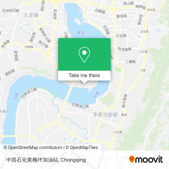 中国石化黄桷坪加油站 map