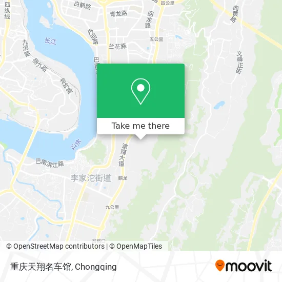 重庆天翔名车馆 map