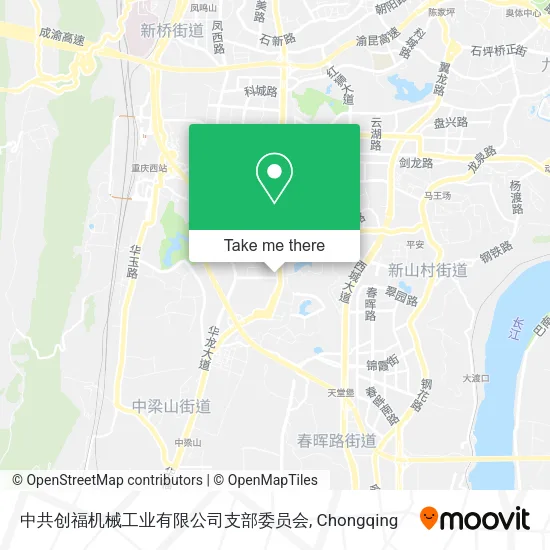 中共创福机械工业有限公司支部委员会 map