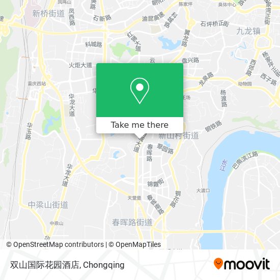 双山国际花园酒店 map