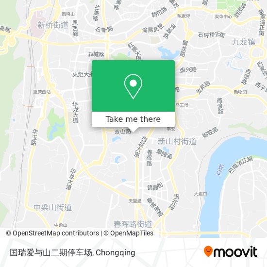 国瑞爱与山二期停车场 map