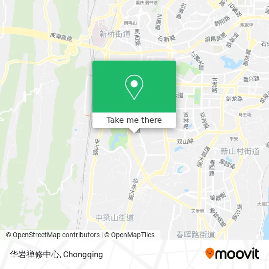 华岩禅修中心 map