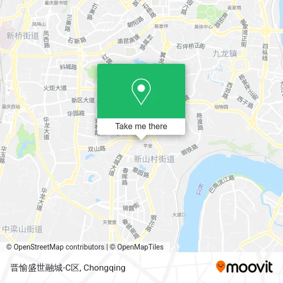 晋愉盛世融城-C区 map