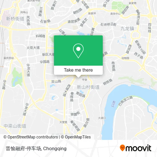 晋愉融府-停车场 map