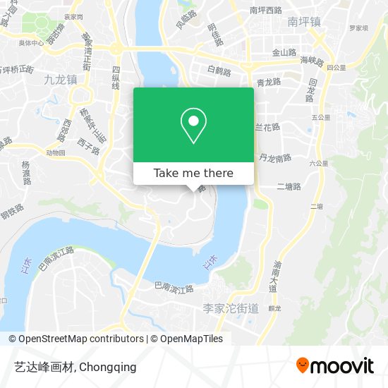艺达峰画材 map