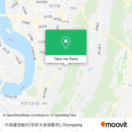 中国建设银行(学府大道储蓄所) map