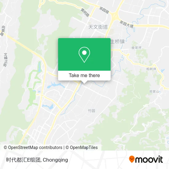 时代都汇E组团 map