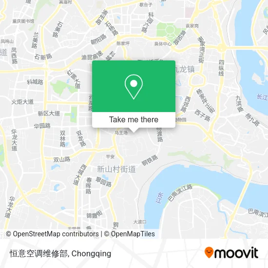 恒意空调维修部 map