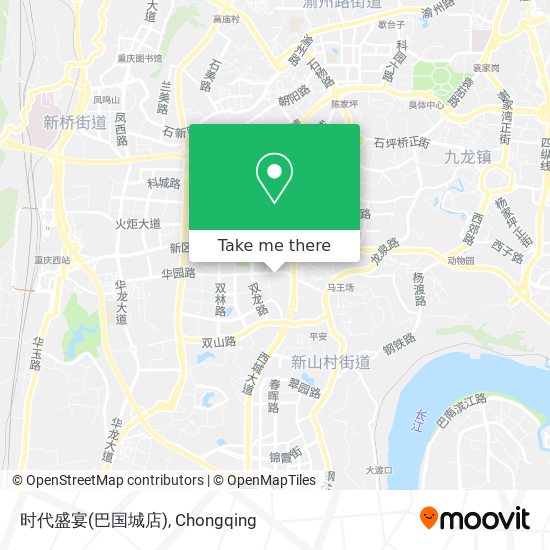 时代盛宴(巴国城店) map