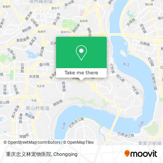 重庆忠义林宠物医院 map