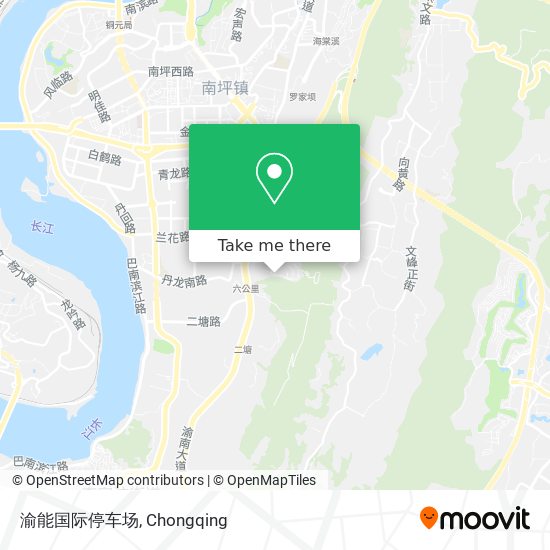 渝能国际停车场 map