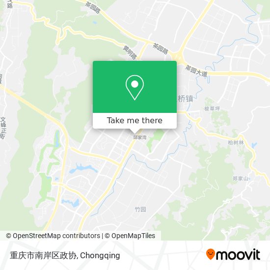 重庆市南岸区政协 map
