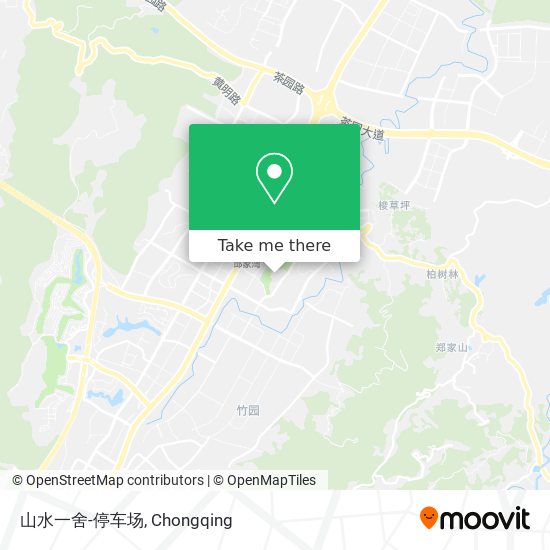 山水一舍-停车场 map