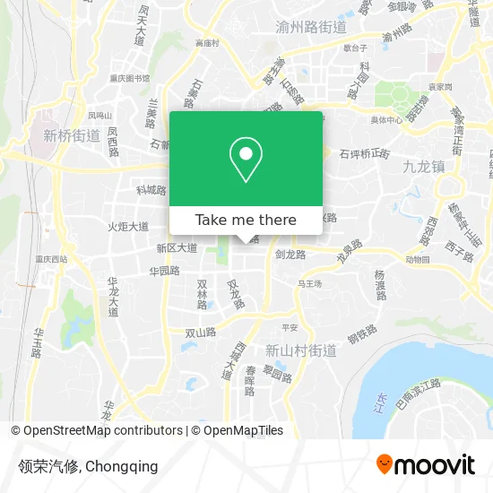 领荣汽修 map