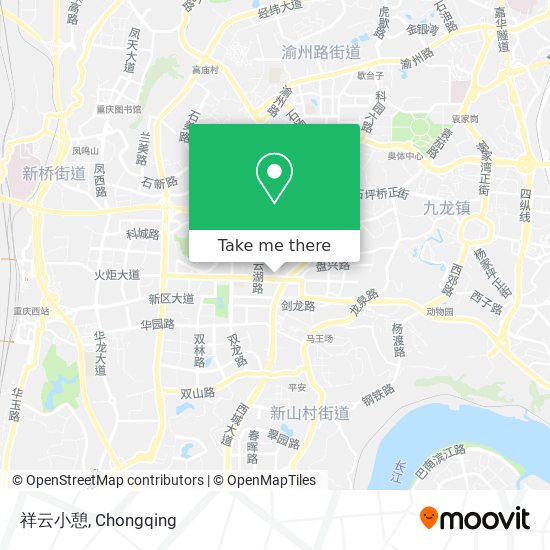 祥云小憩 map