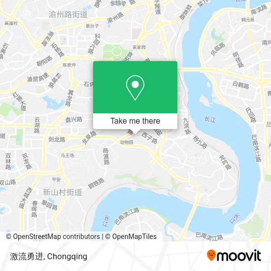 激流勇进 map