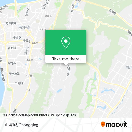 山与城 map