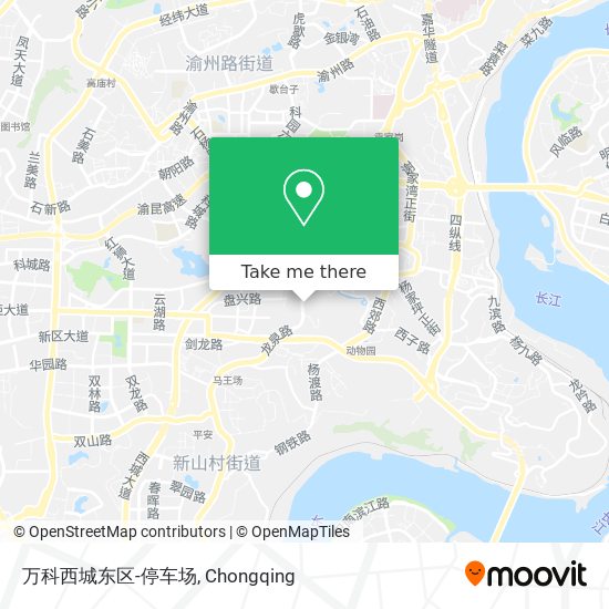 万科西城东区-停车场 map
