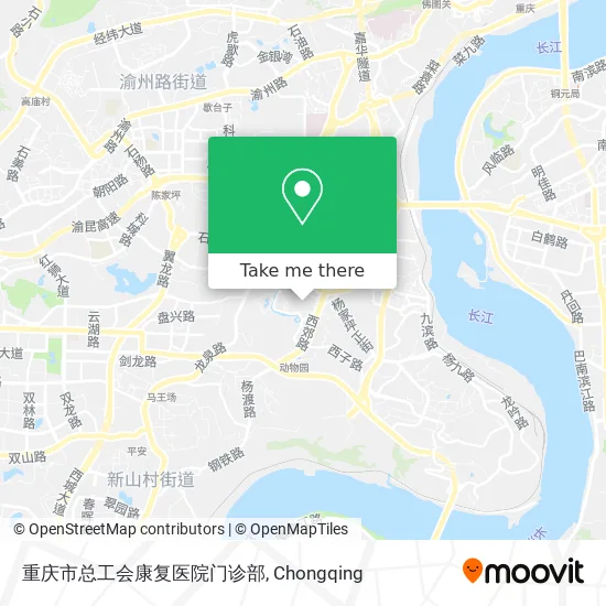 重庆市总工会康复医院门诊部 map