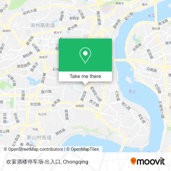 欢宴酒楼停车场-出入口 map
