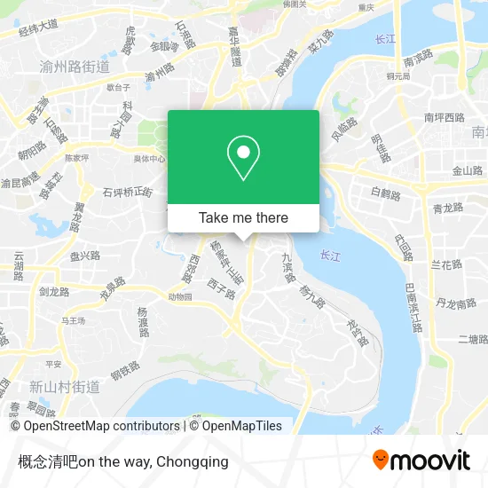 概念清吧on the way map