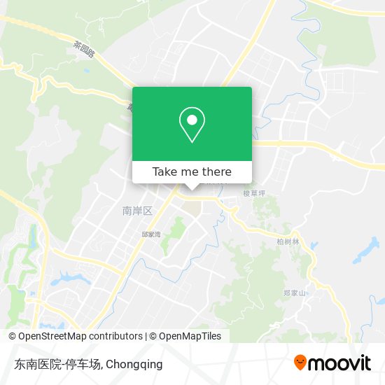东南医院-停车场 map