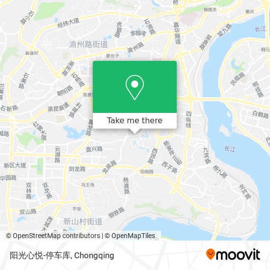 阳光心悦-停车库 map