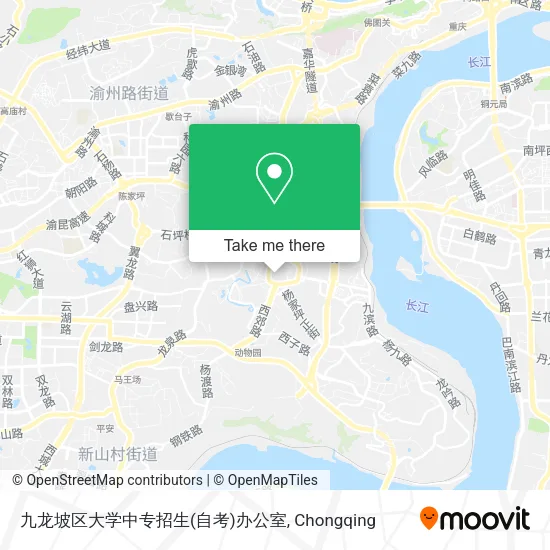 九龙坡区大学中专招生(自考)办公室 map