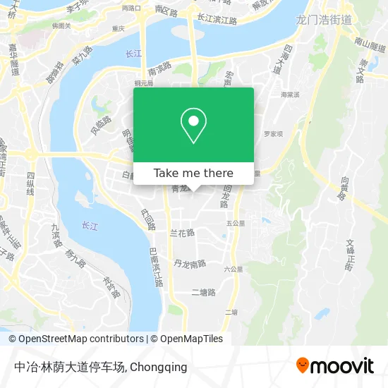 中冶·林荫大道停车场 map