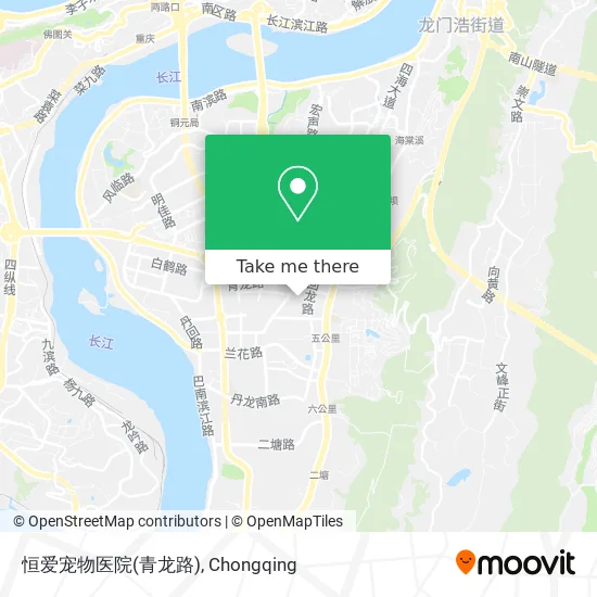 恒爱宠物医院(青龙路) map