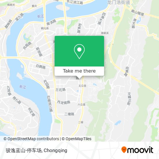 骏逸蓝山-停车场 map
