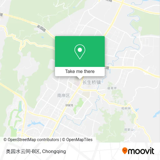 奥园水云间-B区 map
