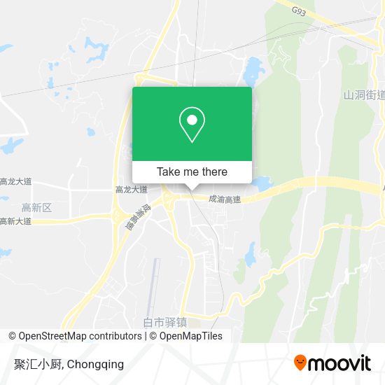 聚汇小厨 map