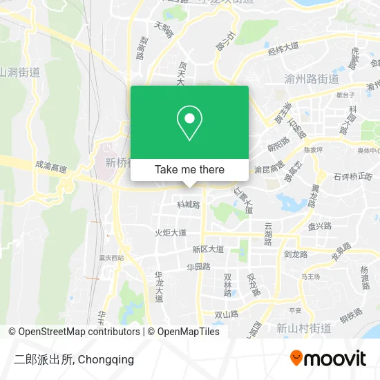二郎派出所 map