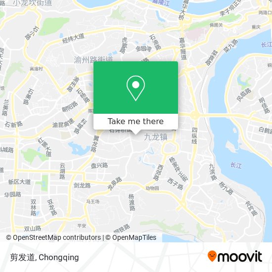 剪发道 map