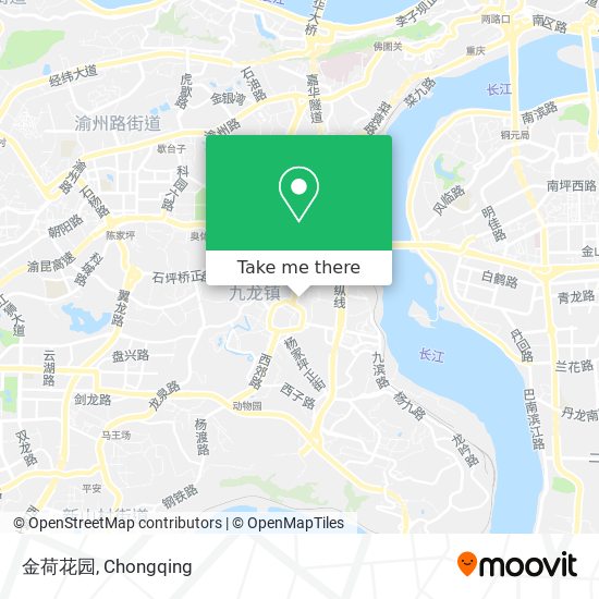 金荷花园 map