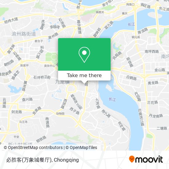 必胜客(万象城餐厅) map