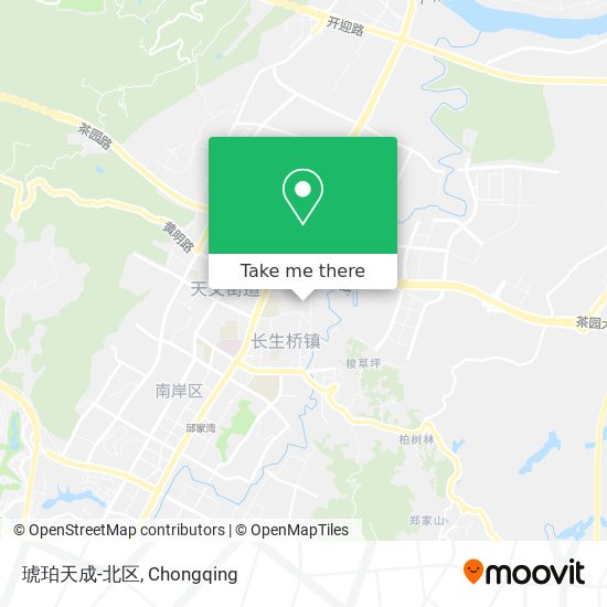 琥珀天成-北区 map