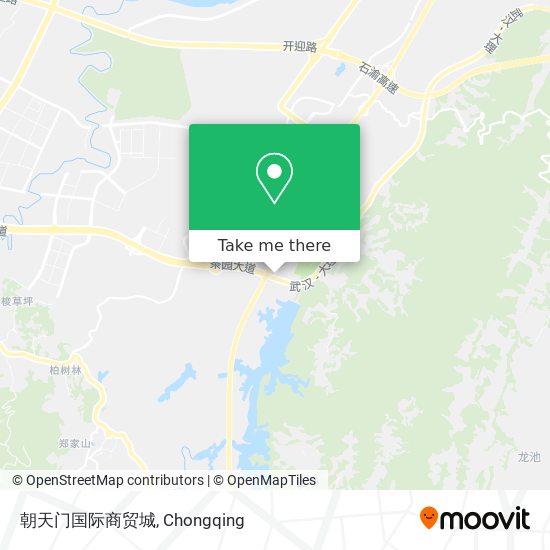 朝天门国际商贸城 map