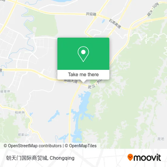 朝天门国际商贸城 map