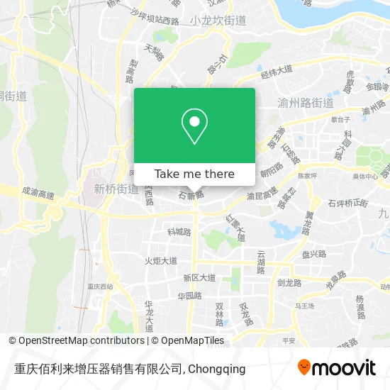 重庆佰利来增压器销售有限公司 map