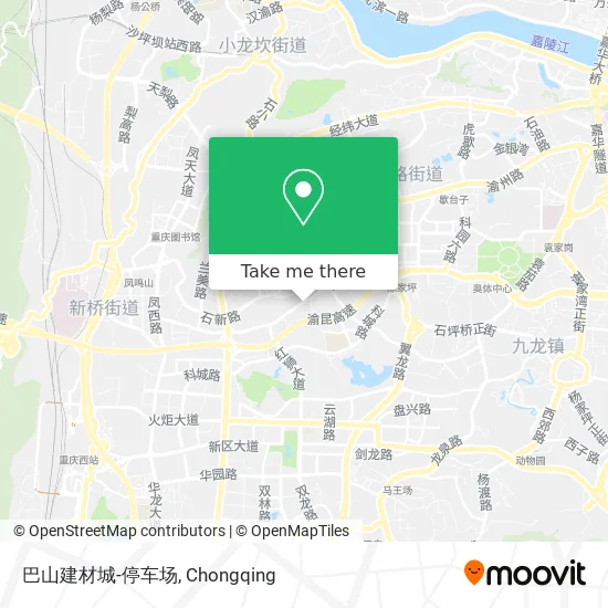 巴山建材城-停车场 map