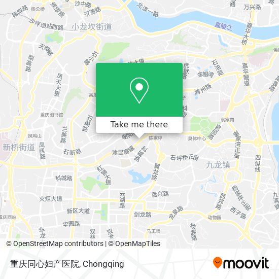 重庆同心妇产医院 map