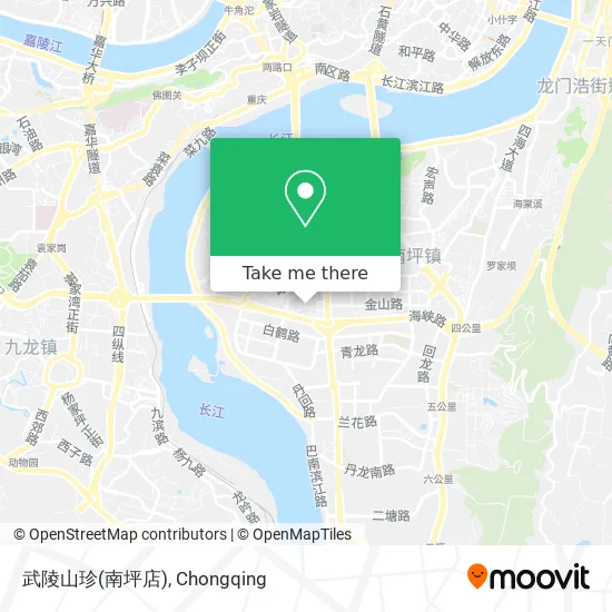 武陵山珍(南坪店) map
