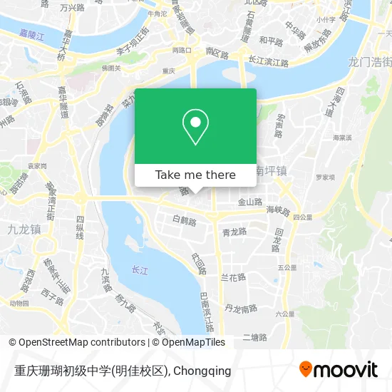 重庆珊瑚初级中学(明佳校区) map