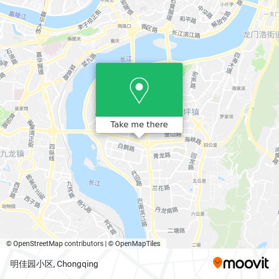 明佳园小区 map