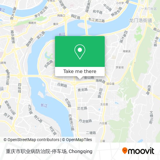 重庆市职业病防治院-停车场 map