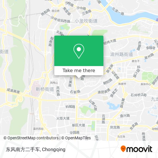 东风南方二手车 map