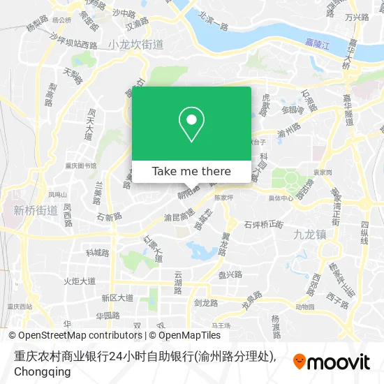重庆农村商业银行24小时自助银行(渝州路分理处) map