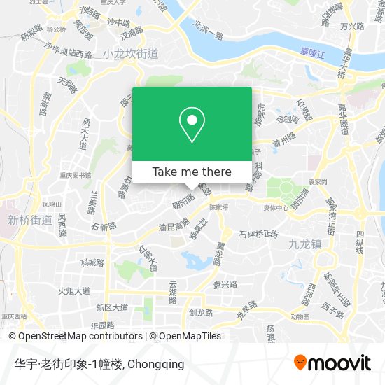 华宇·老街印象-1幢楼 map